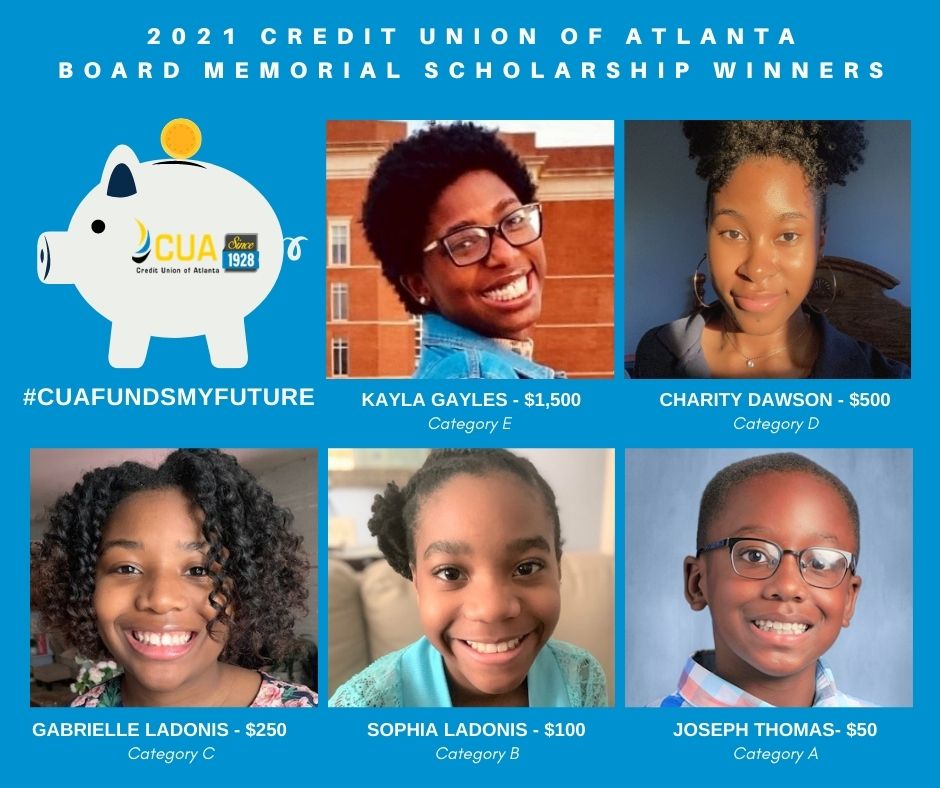2021 Board of Directors Scholarship Winners
